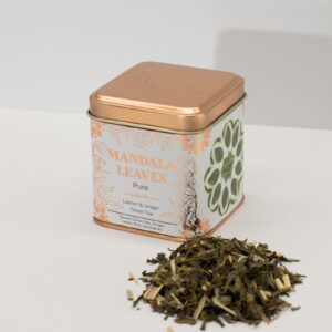 Bio-Grüntee mit Zitrone & Ingwer – 50 g