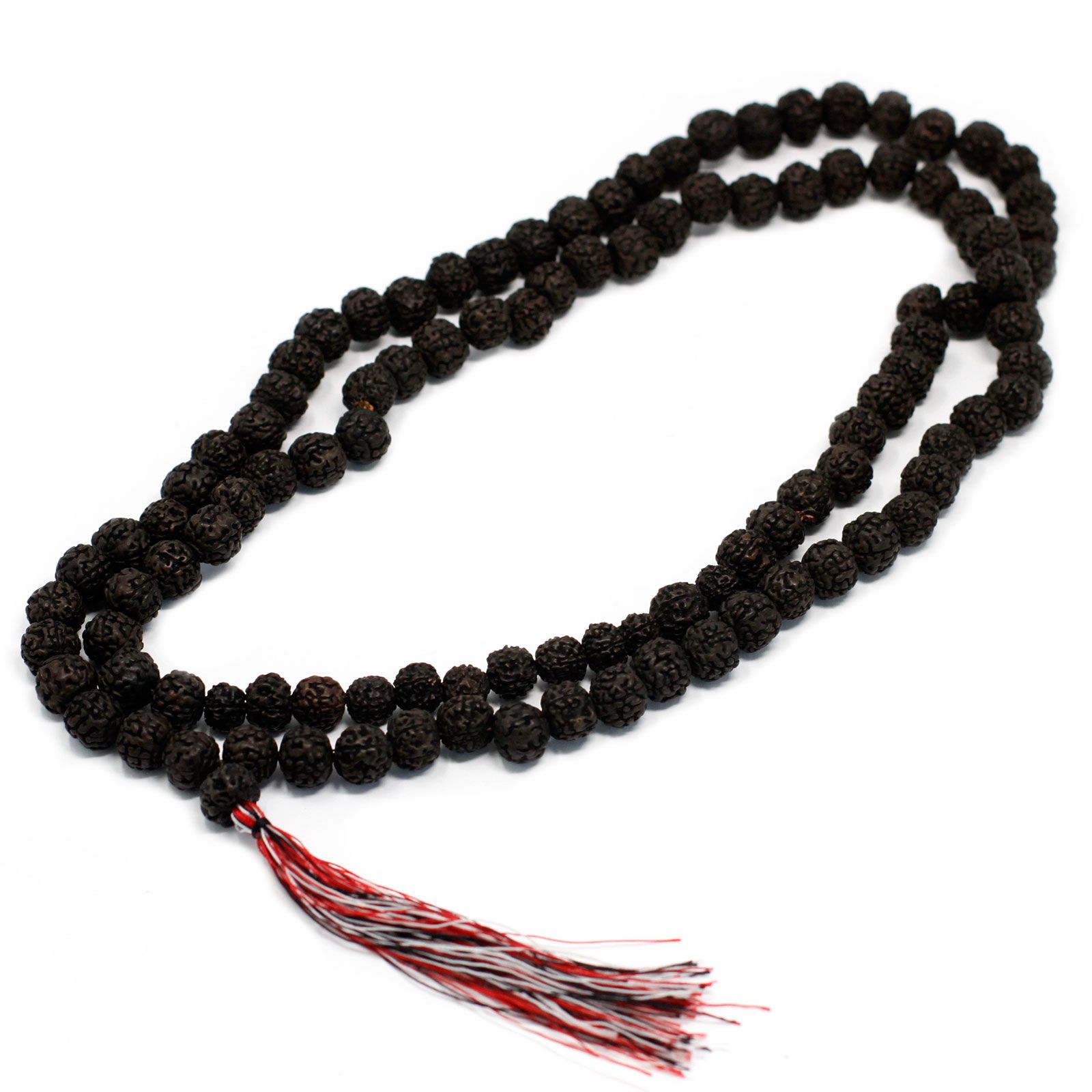 108 Rudraksha Mala – Dark – Bild 7