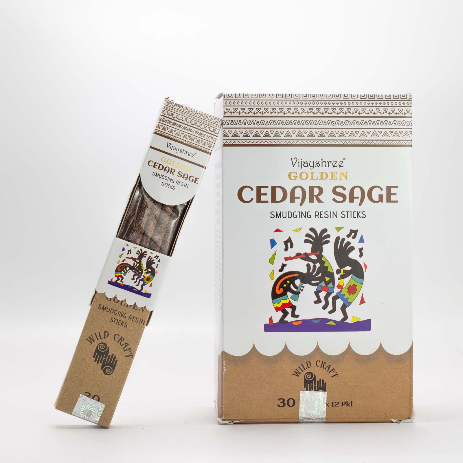 Räucherbündel – 30 g Golden Zeder Salbei Smudging Harz (6s) – Bild 6
