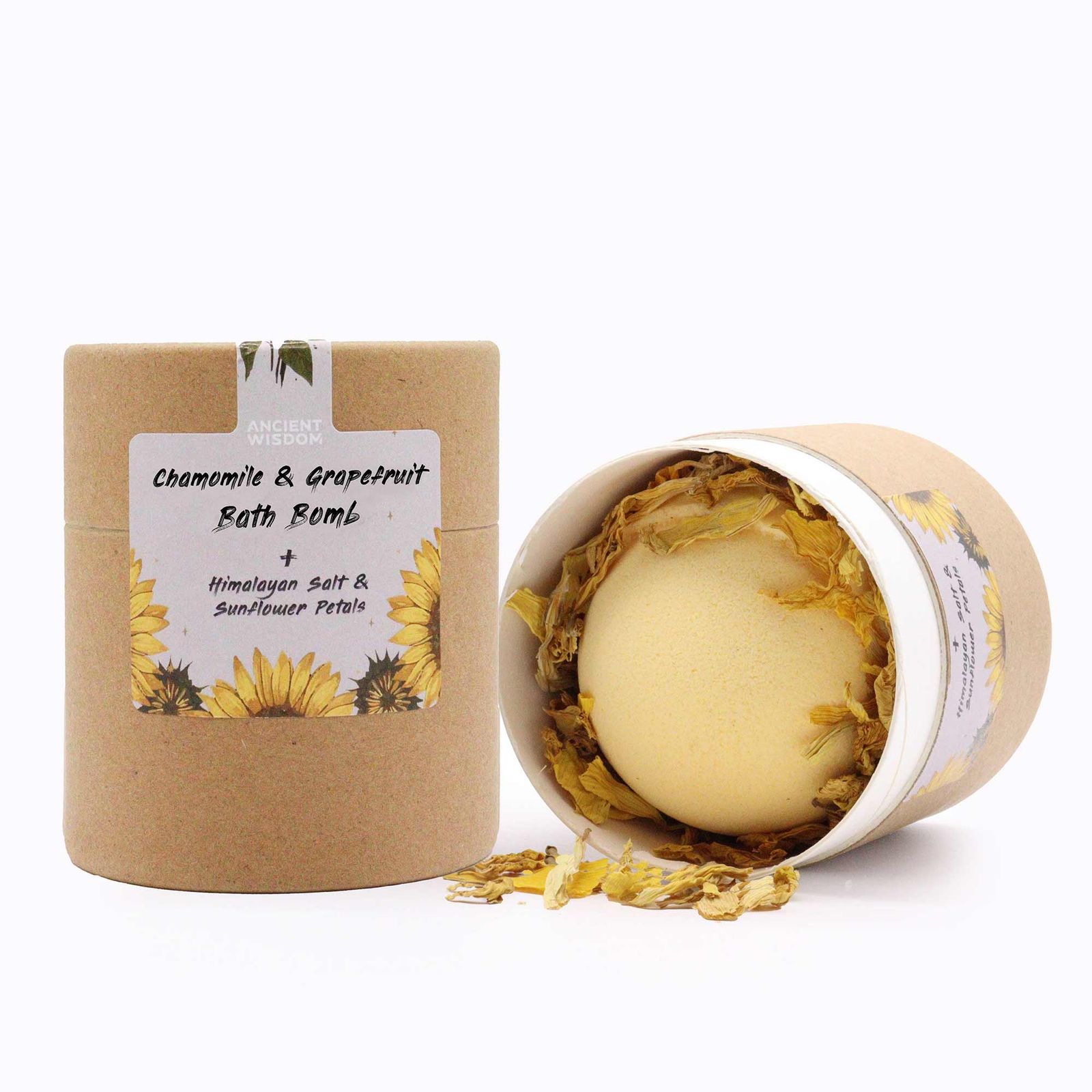 Aromatherapie-Badeset – Sonnenblumen-Ruhe