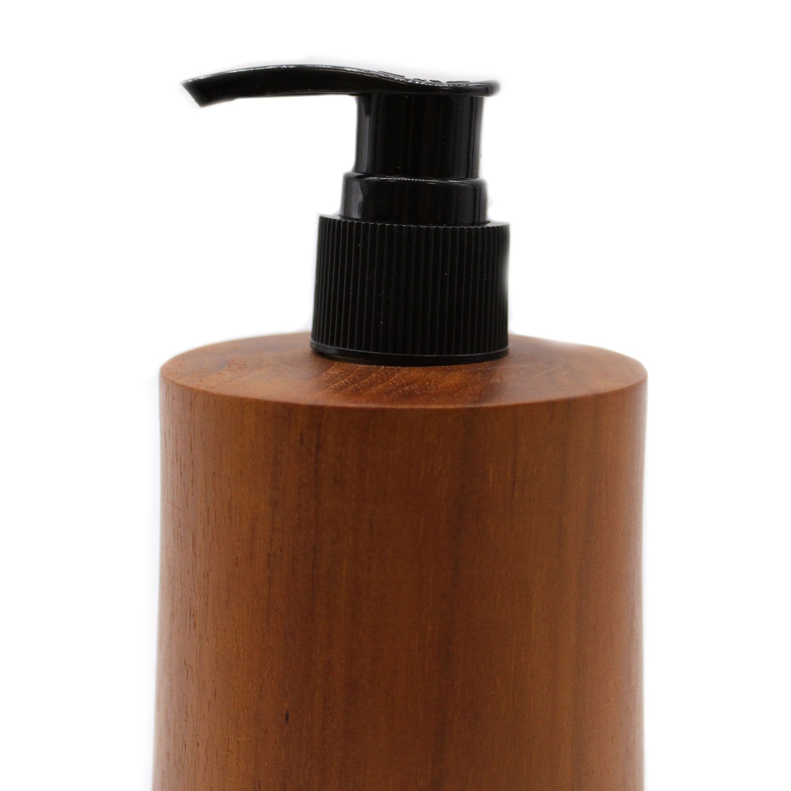 Seifenzubehör – Natur Teakwood Seifenspender – Taper – Bild 9