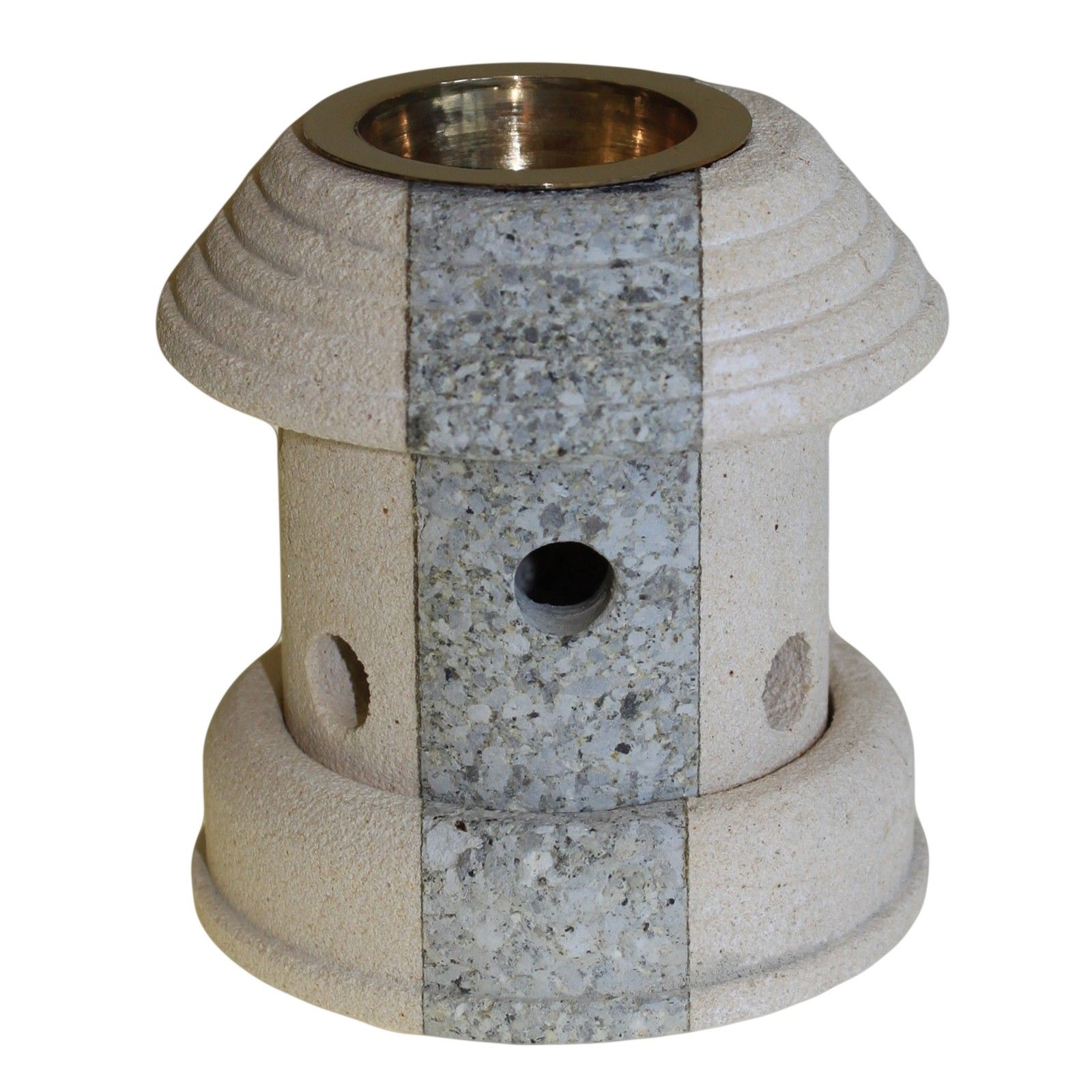 Duftlampe aus Stein – Laternenform