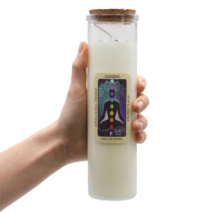 Nacht-Ritual – Kerze und Mondtuch