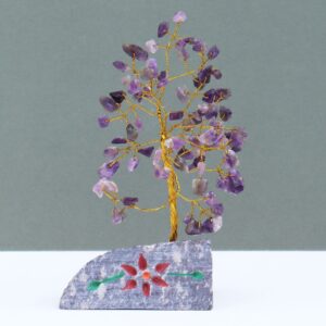 Edelsteinbaum aus Amethyst – 80 Steine