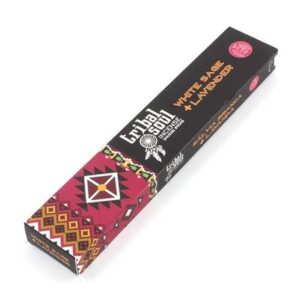 Tribal-Soul-Räucherstäbchen - Weißer Salbei + Lavendel
