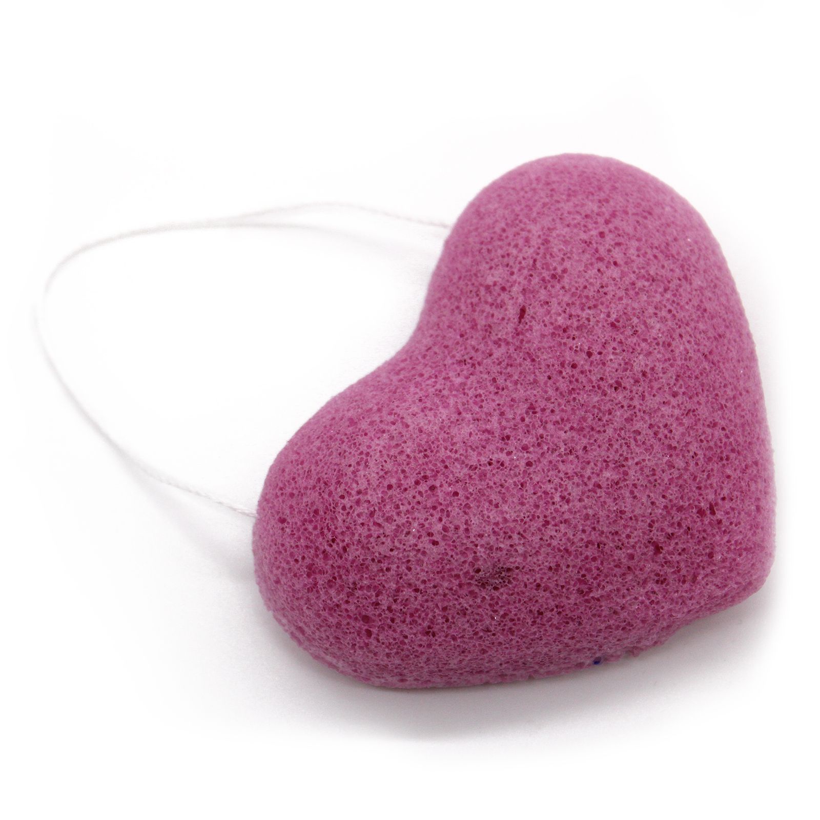 Konjac-Gesichtsschwamm – Herz – Lavendel – Bild 2