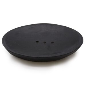 Seifenzubehör – Oval Schwarz Marmor Seifenschale