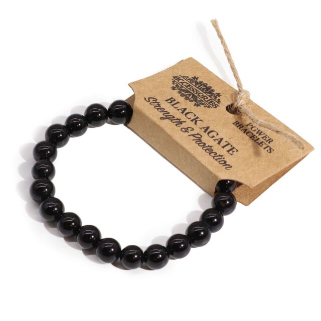 Armband – Schwarz Agate