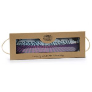 Massage-Accessoire – Lavendel-Weizenkissen in Geschenkbox – Lavendel Comforts