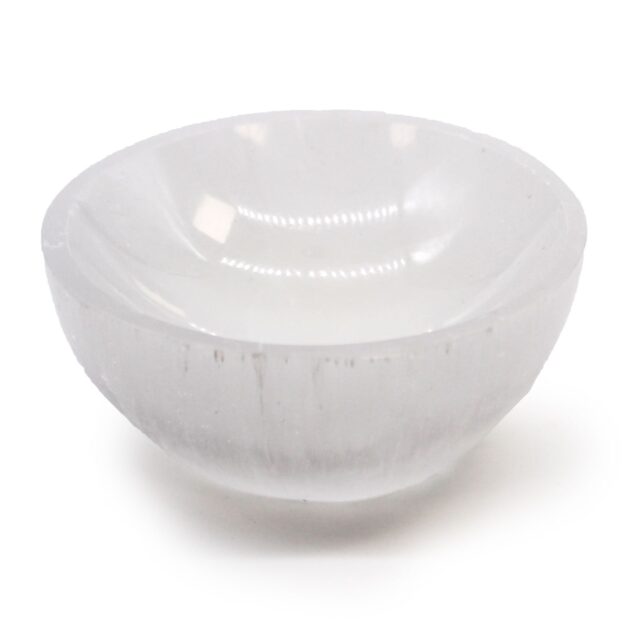 Selenit Rund Schale – 8 cm