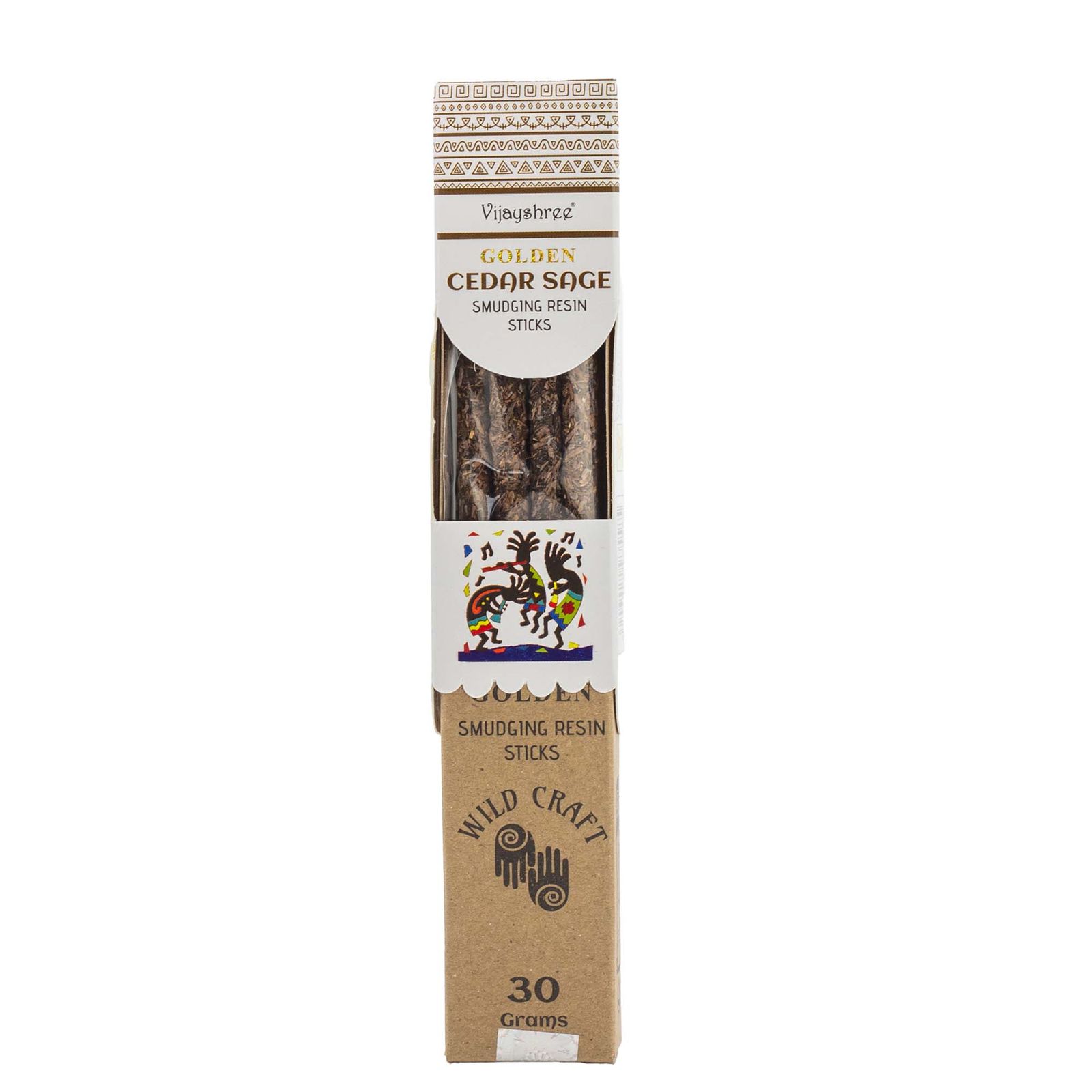 Räucherbündel – 30 g Golden Zeder Salbei Smudging Harz (6s)