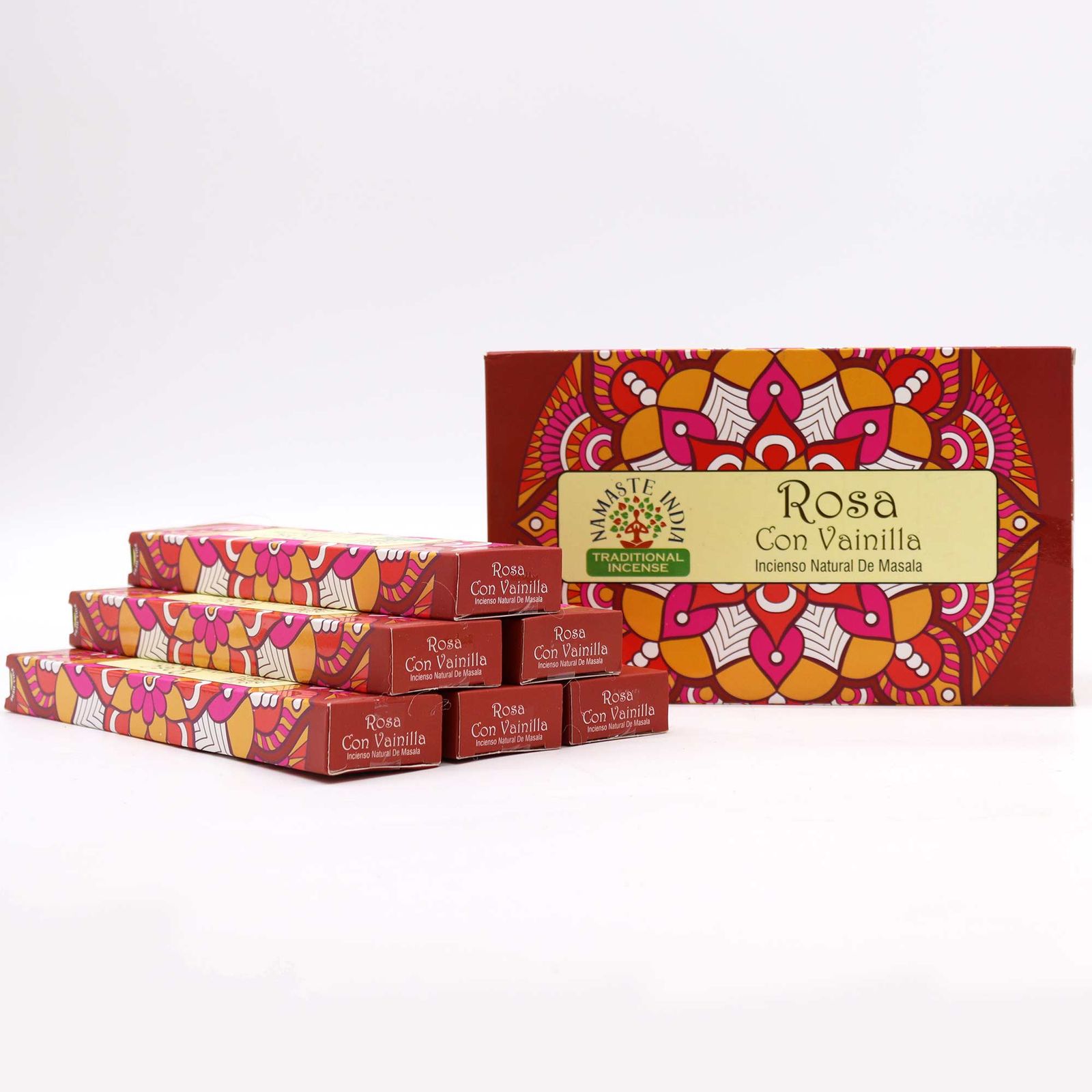 Räucherstäbchen – Namaste Mandala Masala – Rose mit Vanille – Bild 5