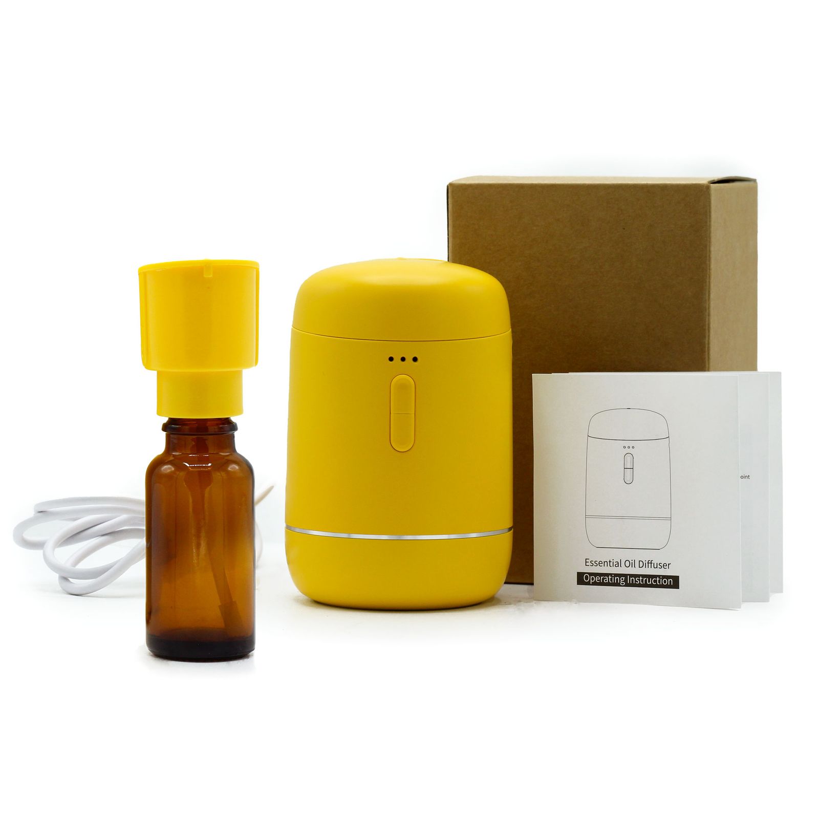 Wasserloser Aroma-Vernebler – Gelb & USB-C – Bild 5