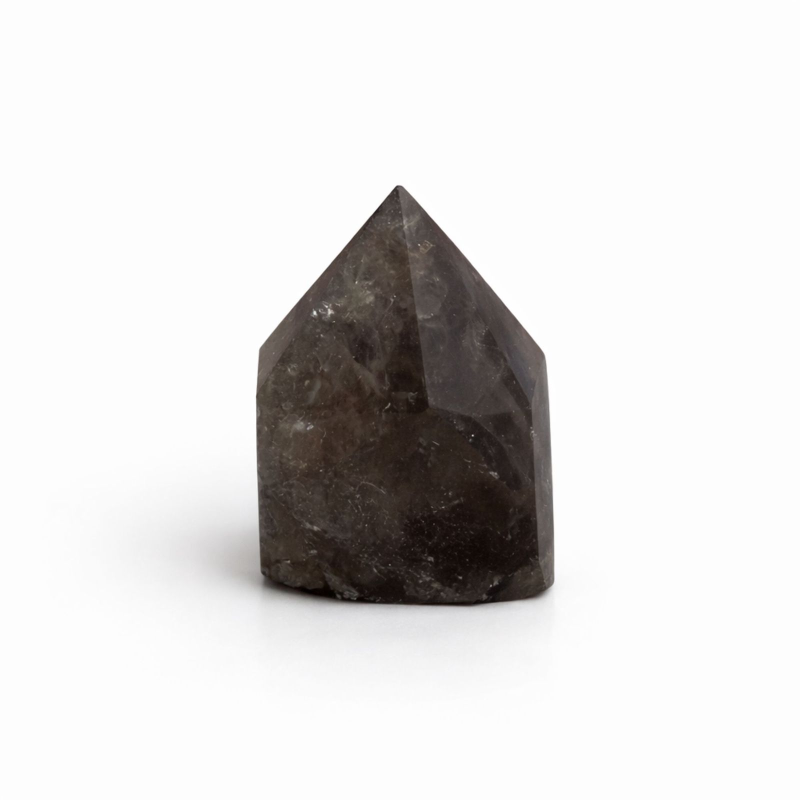 Edelsteinspitzen mit polierter Spitze – Rauchquarz (ca. 5-6 Stück)