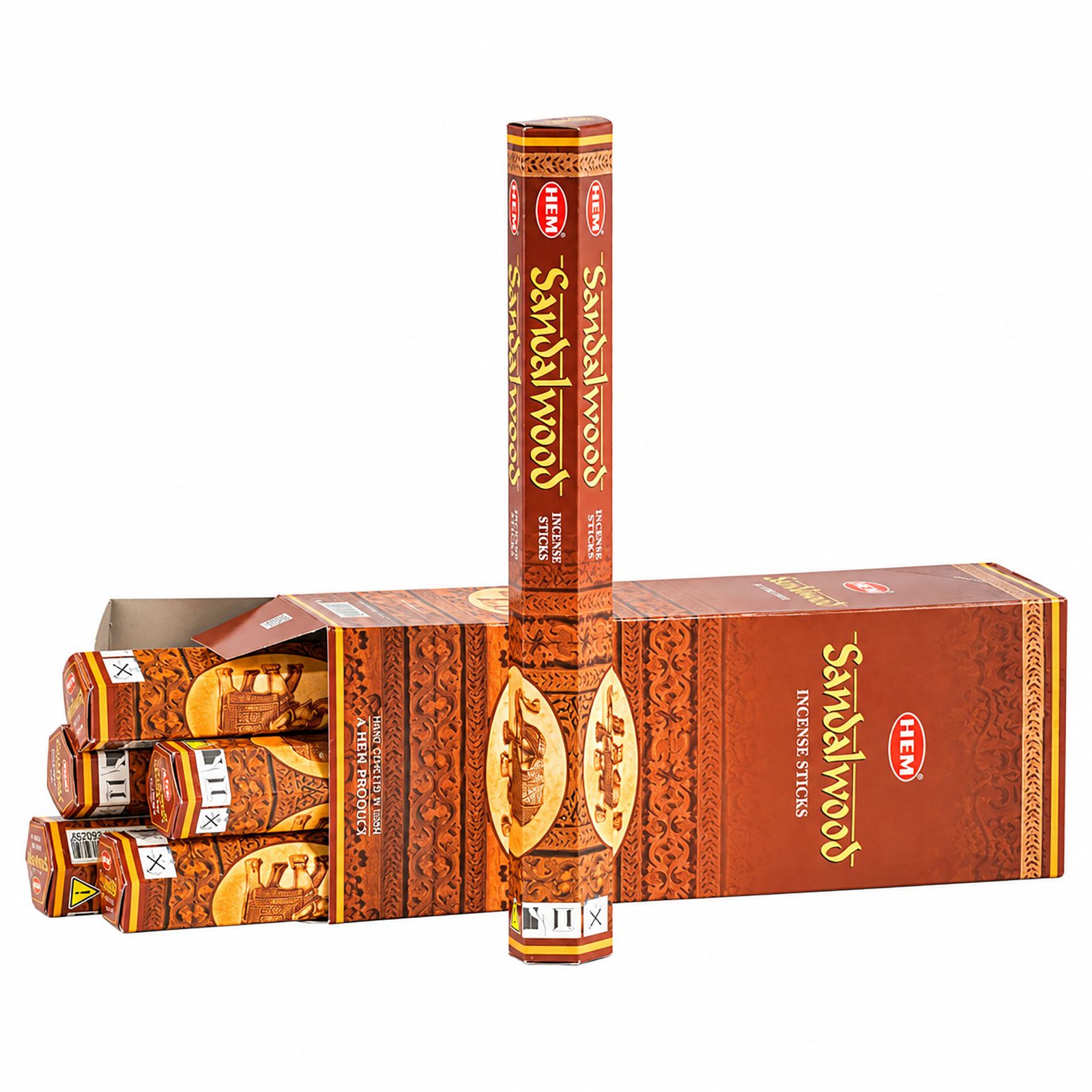 Räucherstäbchen – HEM sechseckig – Sandelholz – Bild 2