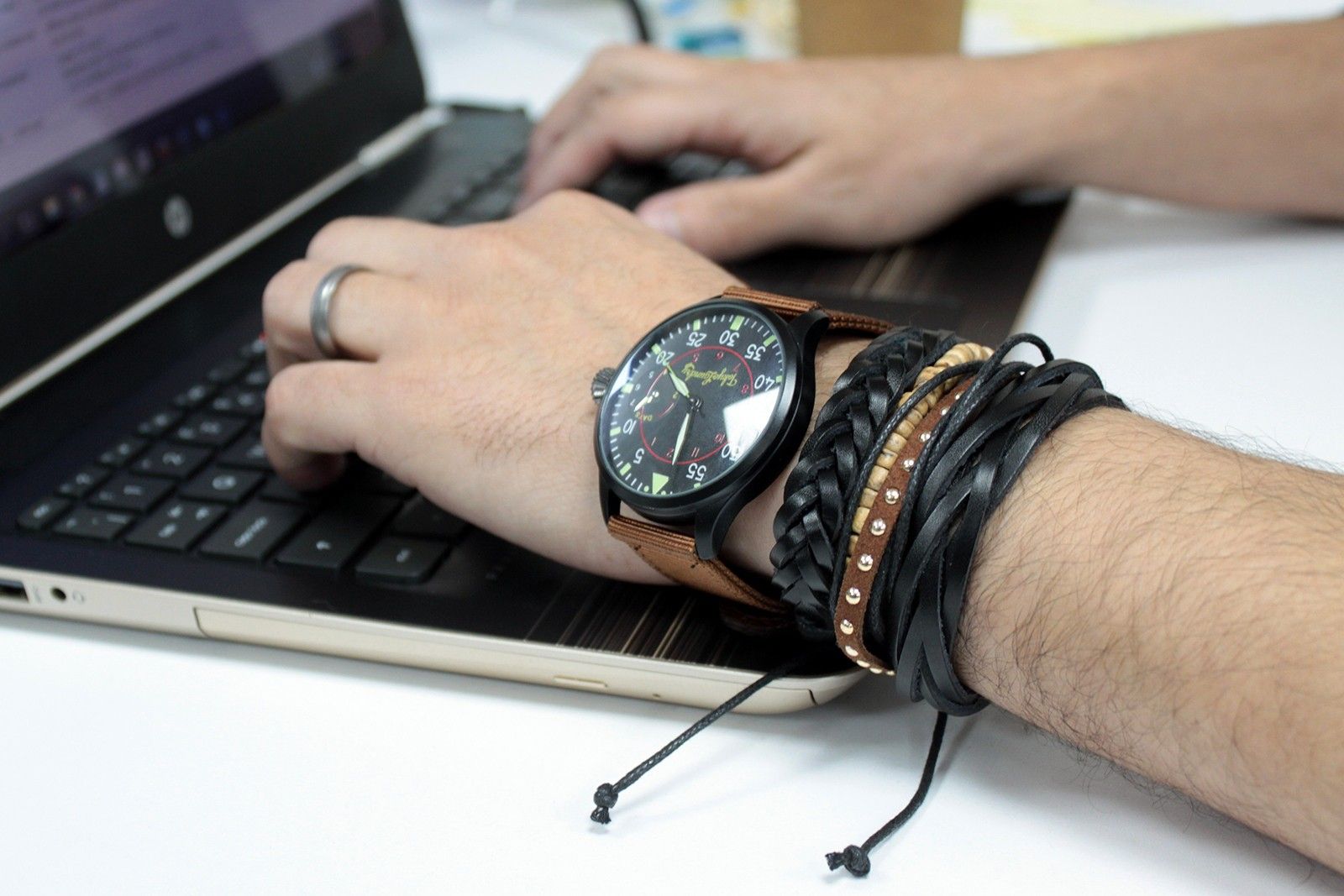 Armband – Metall & Leather (sortiert) – Bild 10