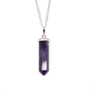 Edelstein-Spitzanhänger – Amethyst