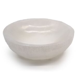 Selenit Rund Schale – 15 cm