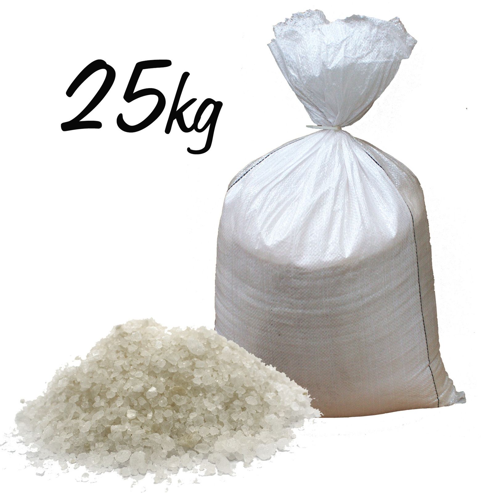Badesalz – Weiß Himalaya Badesalz 1-2 mm – 25 kg Sack