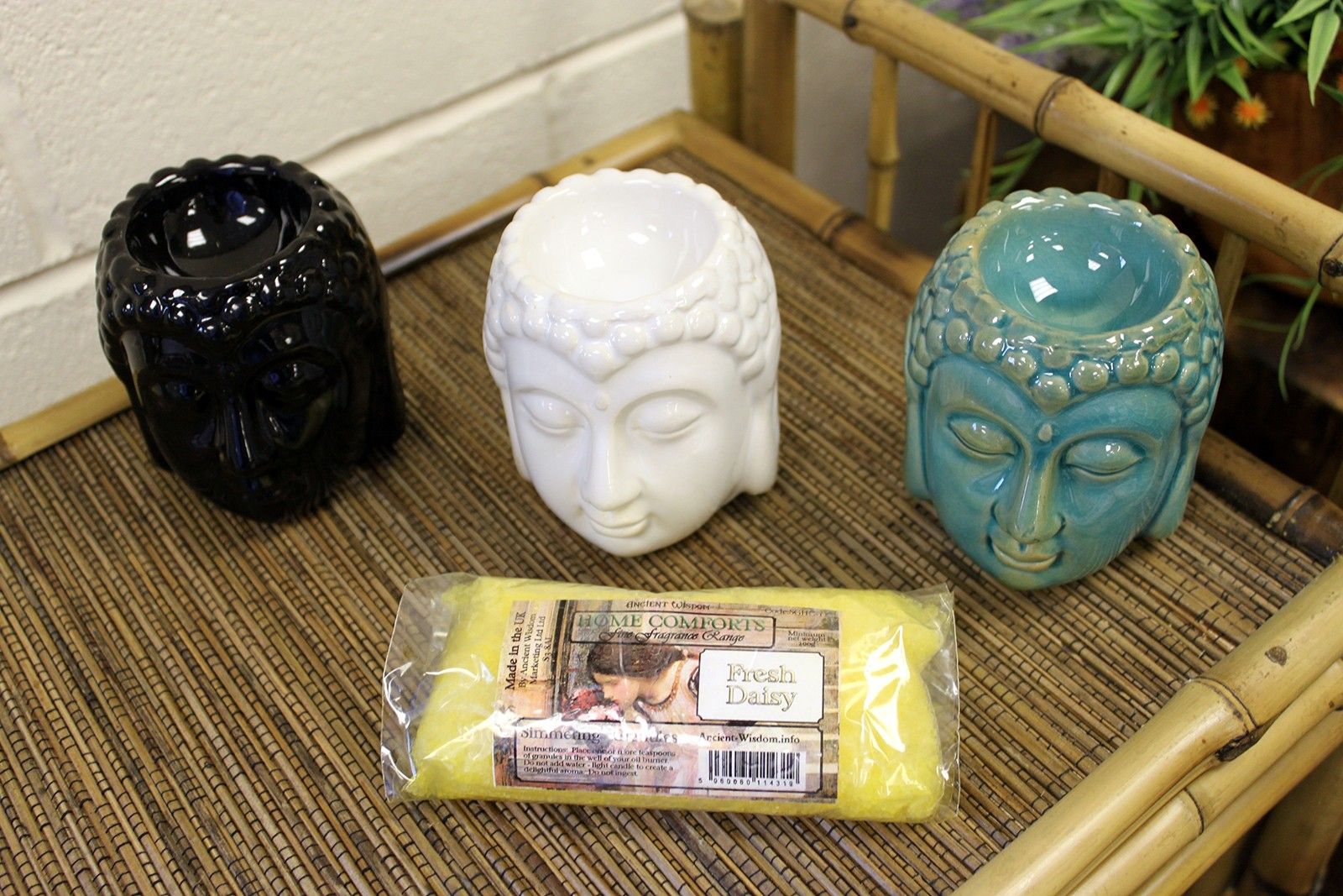 Buddha-Duftlampe – Schwarz – Bild 3