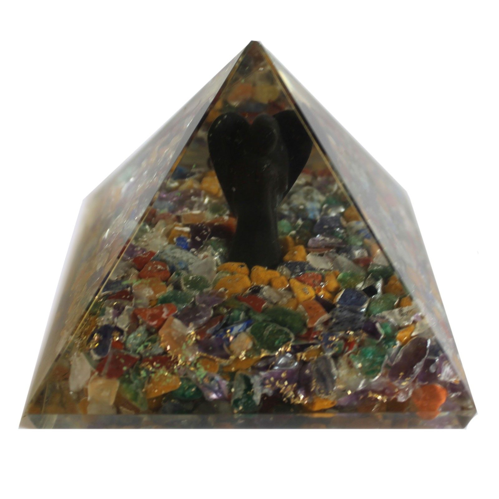 Große Orgonit-Pyramide 70 mm – Engel – Bild 8