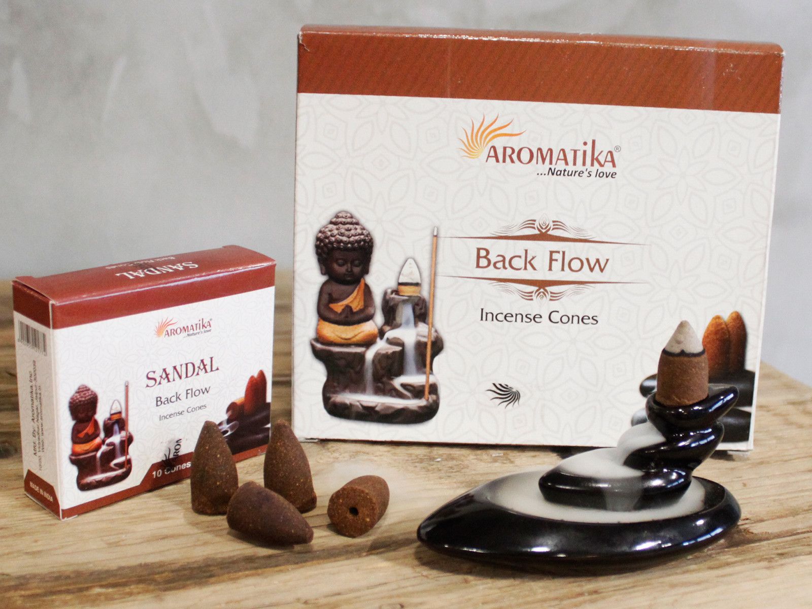 Räucherkegel – Aromatica Rückfluss – Palo Santo – Bild 3
