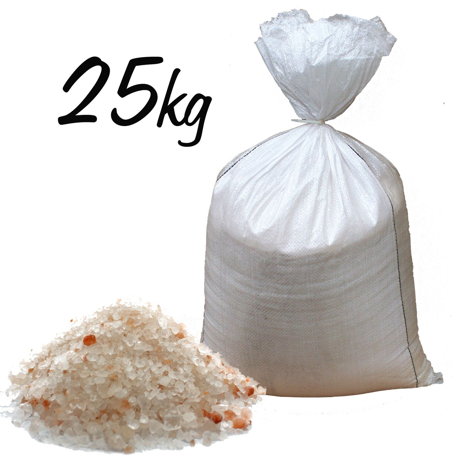 Badesalz – Rosa Himalaya Badesalz 3-5 mm – 25 kg Sack