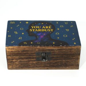 Emaillierte Box – mittel – „You are Stardust“