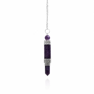 Drei Stück Pendel – Amethyst