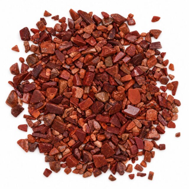 Roter Jaspis Edelsteinsplitter Großpackung – 1 kg