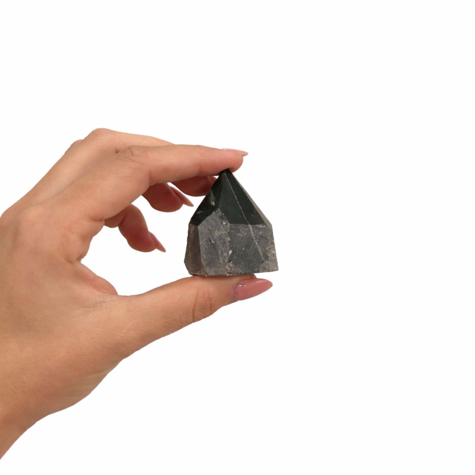 Edelsteinspitzen mit polierter Spitze – Grüner Aventurin (ca. 5-6 Stück) – Bild 2