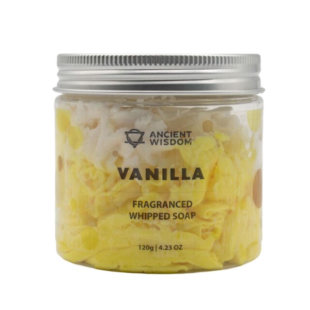 Aufgeschlagene Seife – Vanille, 120 g