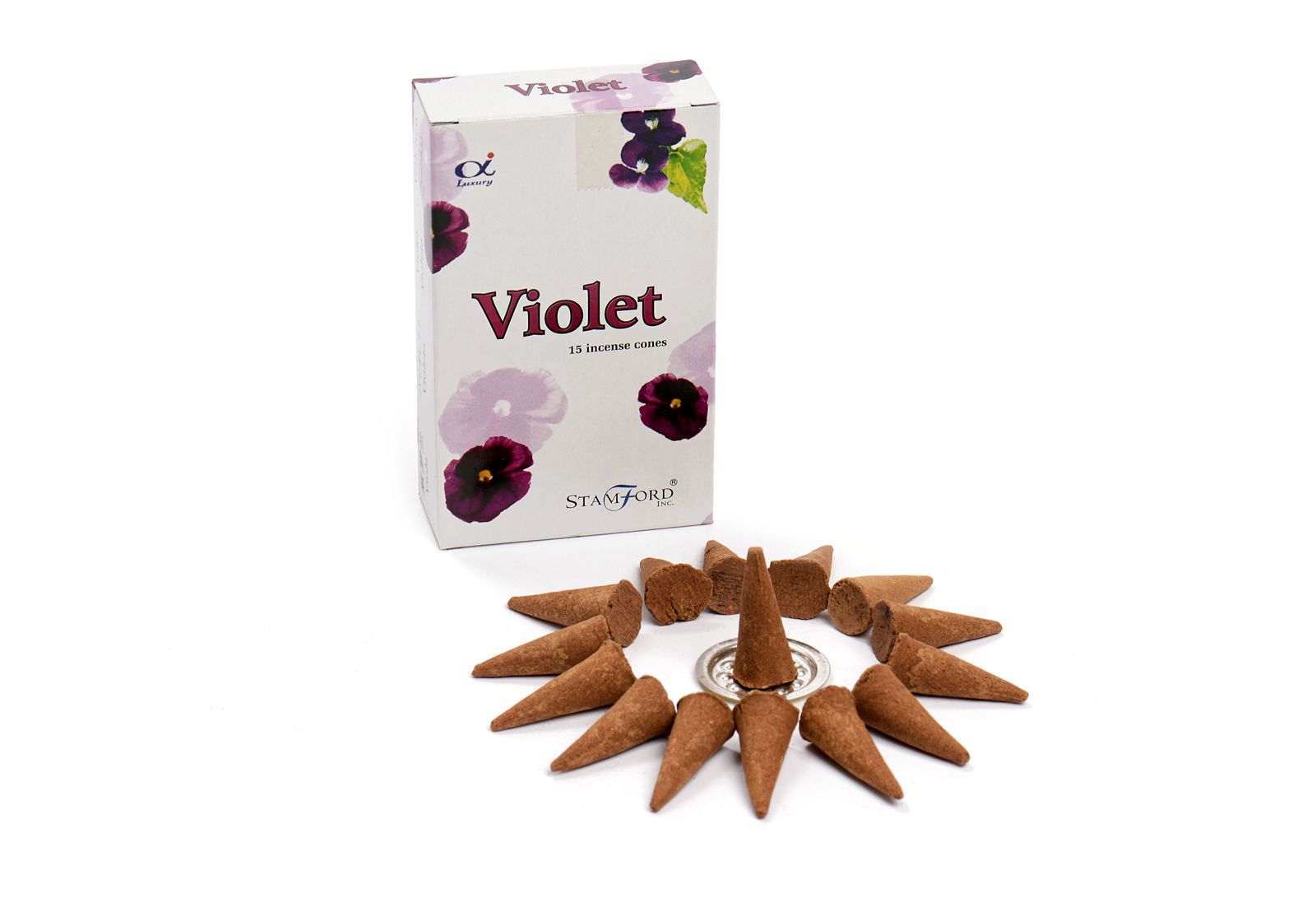 Räucherkegel – Veilchen – Bild 2