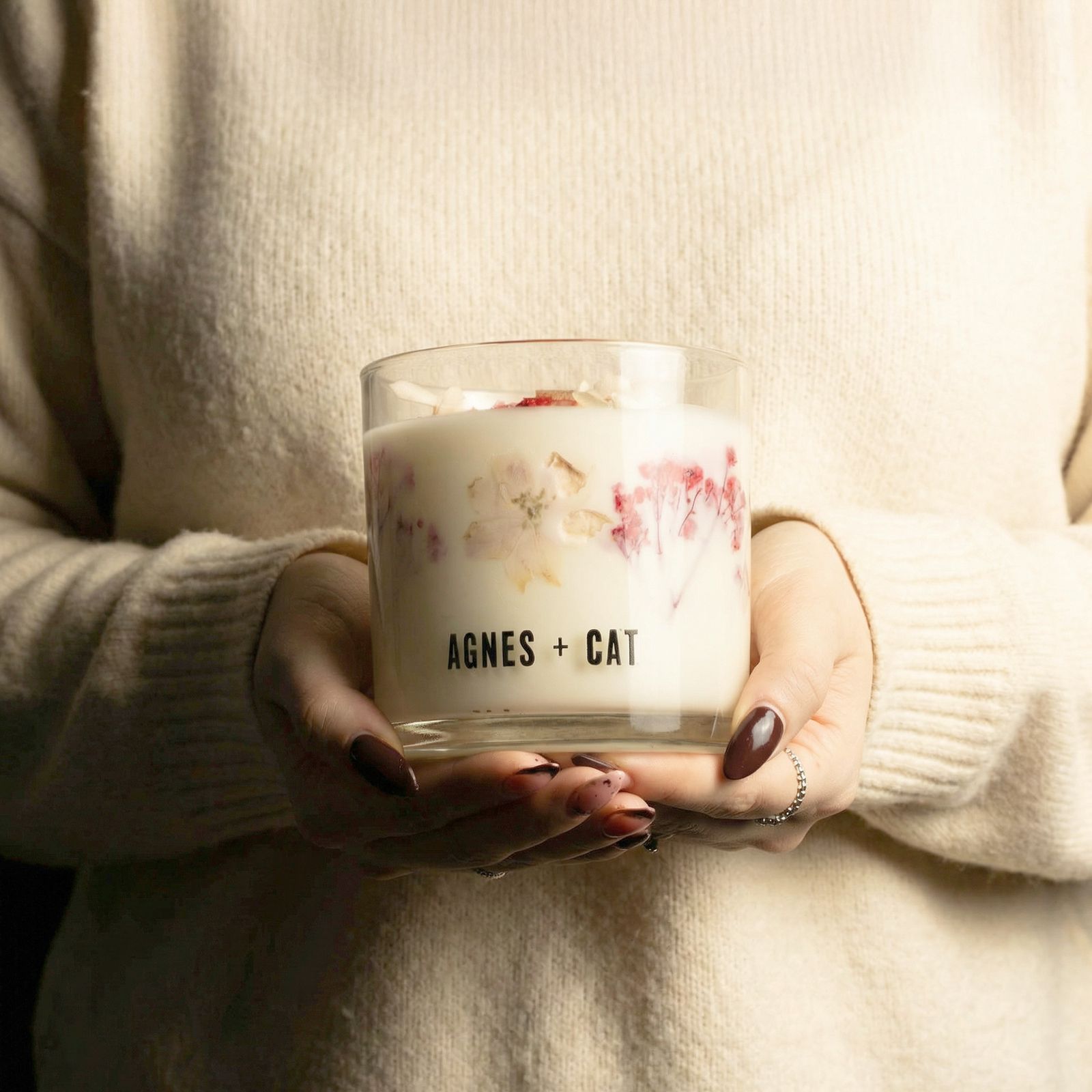 Sojawachskerze – Agnes + Cat botanisch – Lakeland Mocha – Bild 8