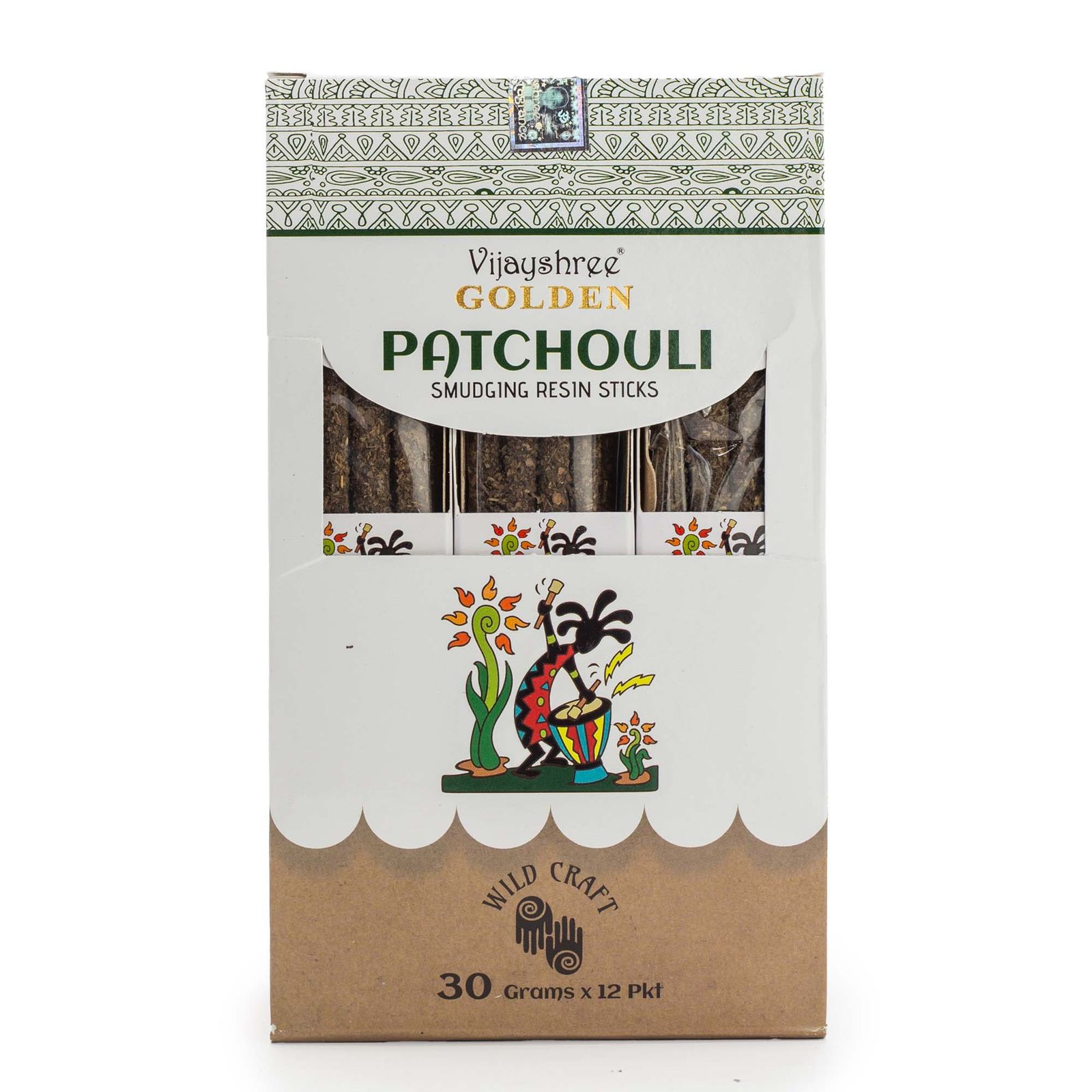 Räucherbündel – 30 g Golden Patschuli Smudging Harz (6s) – Bild 2