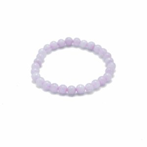Edelsteinarmband mit Manifestationsmotiv – Rosenquarz – Liebe