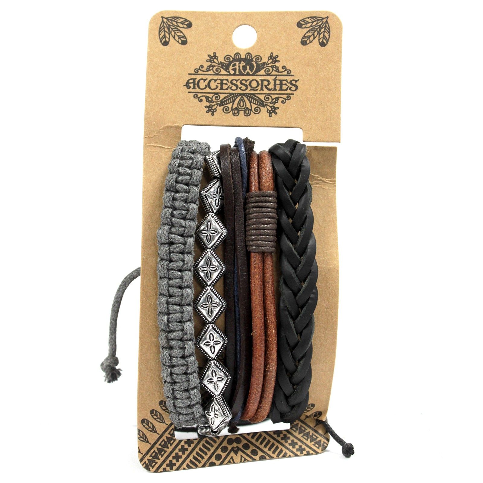 Armband – Metall & Leather (sortiert) – Bild 3