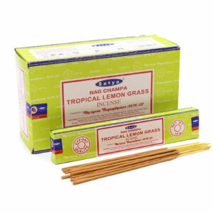 Räucherstäbchen – Satya 15 g – tropisch Zitronengras