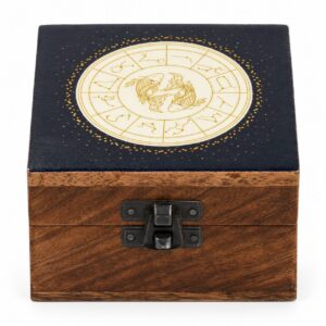 Emaillierte Box – klein – Fische