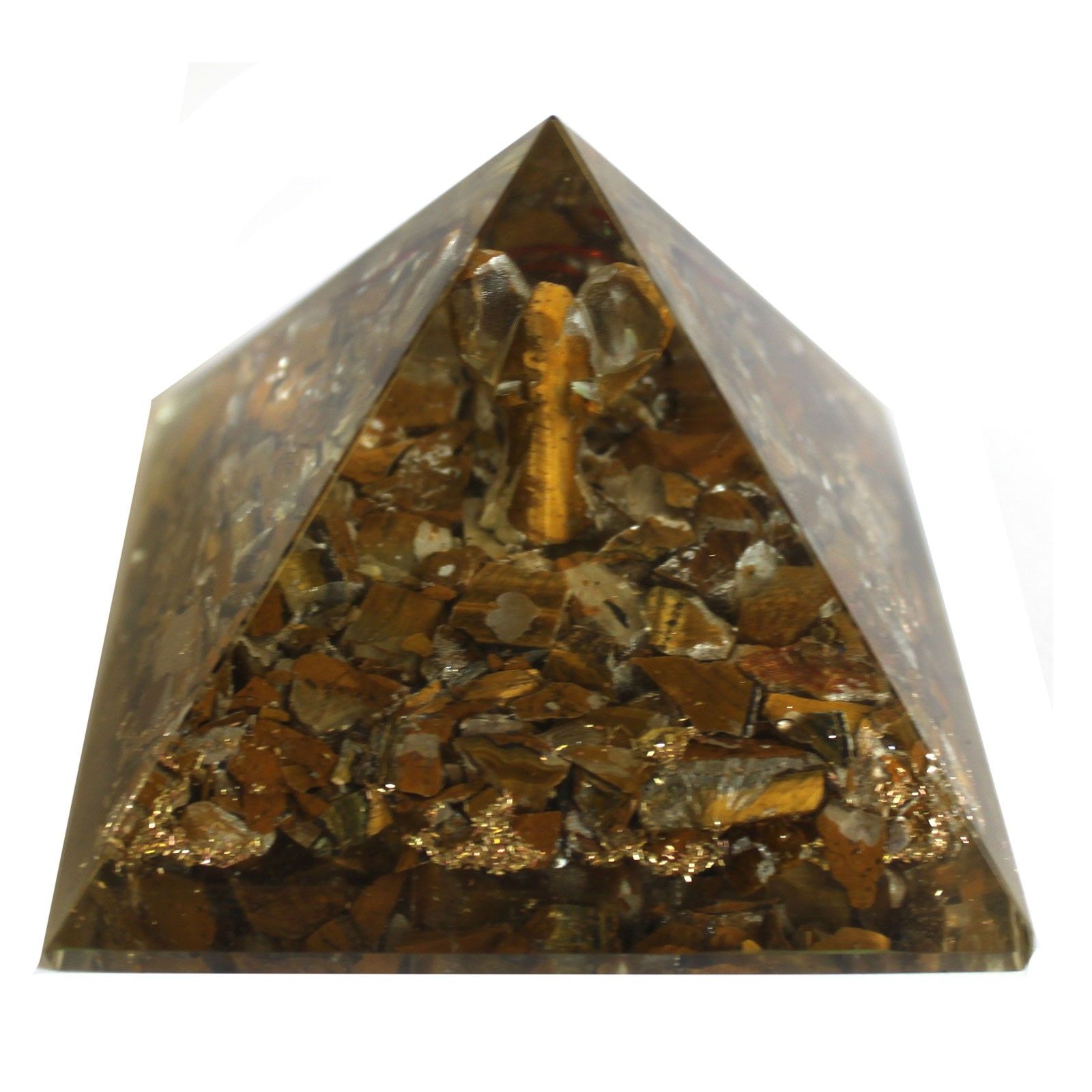 Große Orgonit-Pyramide 70 mm – Engel – Bild 4