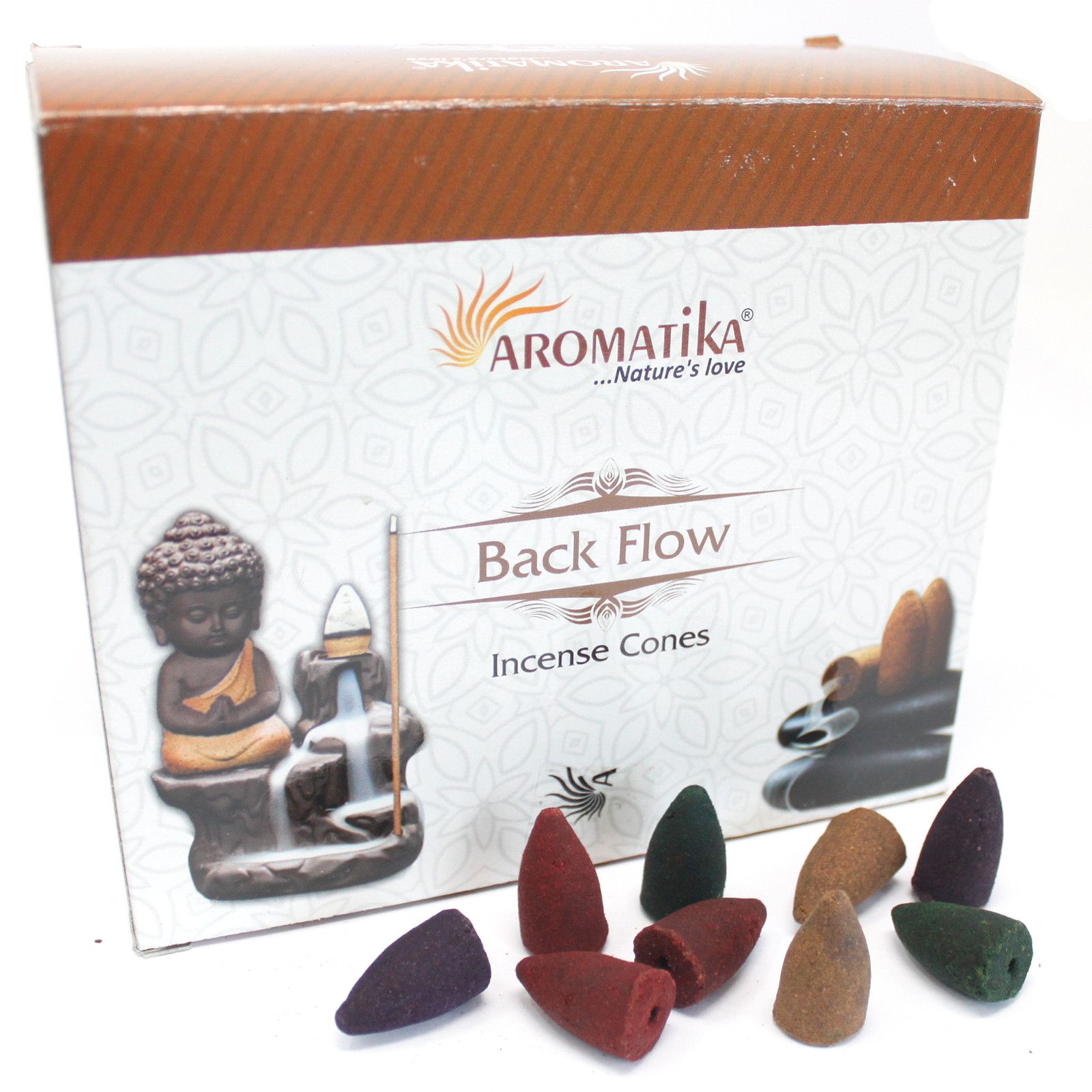 Räucherkegel – Aromatica Rückfluss – Lotus – Bild 3