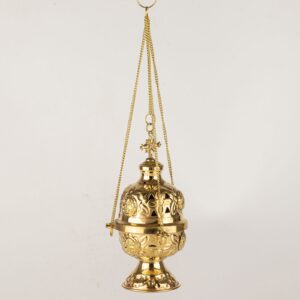 Räucherhalter – hängend Messing