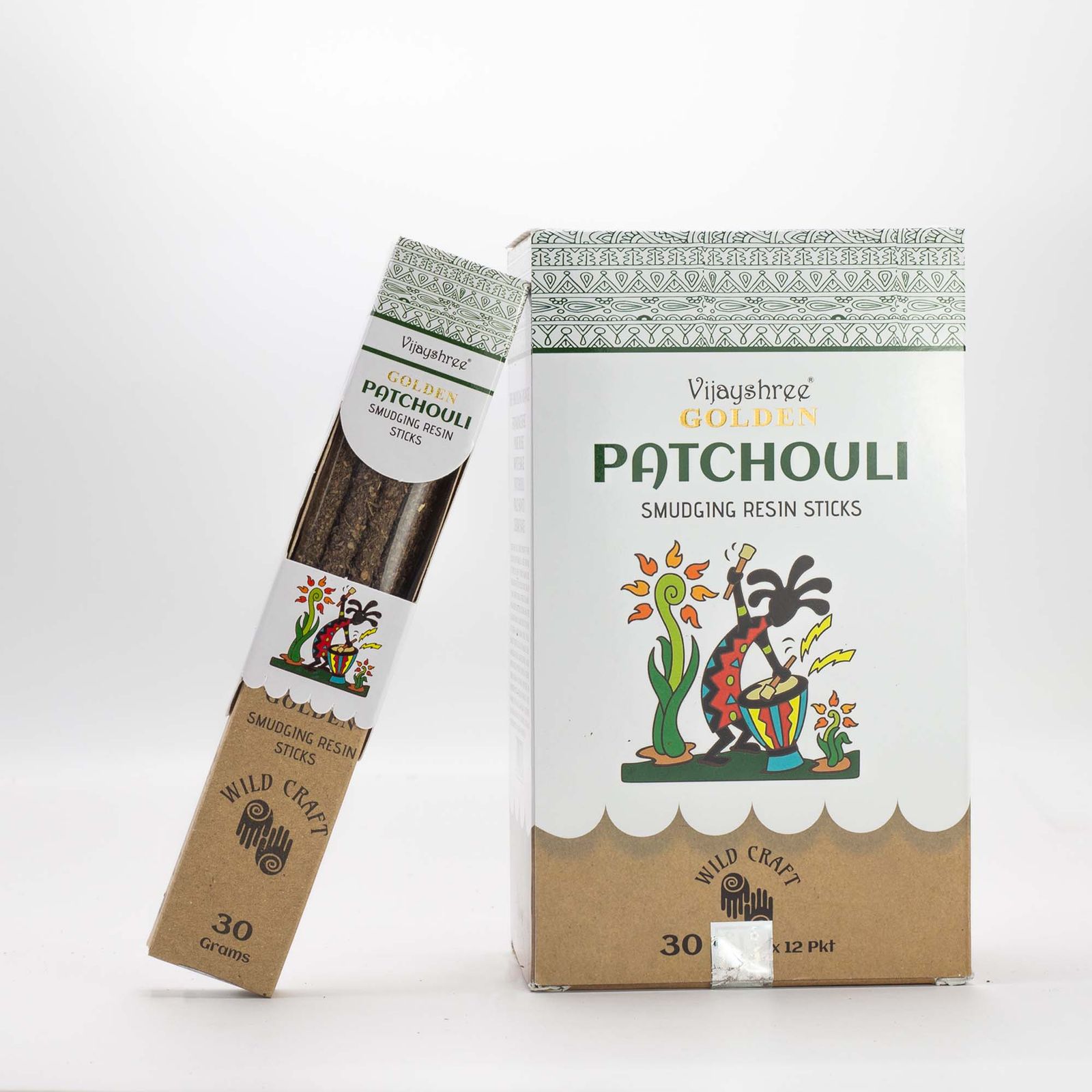 Räucherbündel – 30 g Golden Patschuli Smudging Harz (6s) – Bild 7