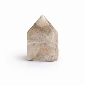 Edelsteinspitzen mit polierter Spitze – Matrix mit Turmalin (ca. 5-6 Stück)