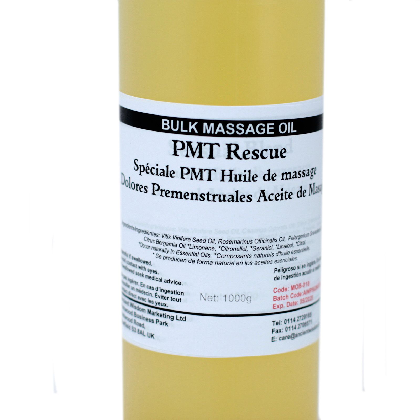 Massageöl – PMT Rescue 1 kg Massageöl – Bild 2