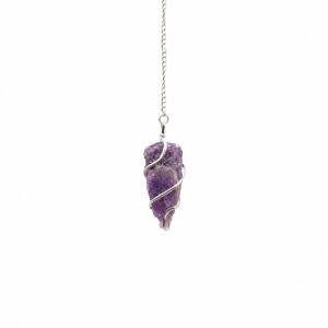 Rohstein-Pendel – Amethyst