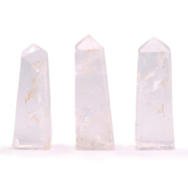 Edelsteinobelisk ca. 5 cm – Bergkristall