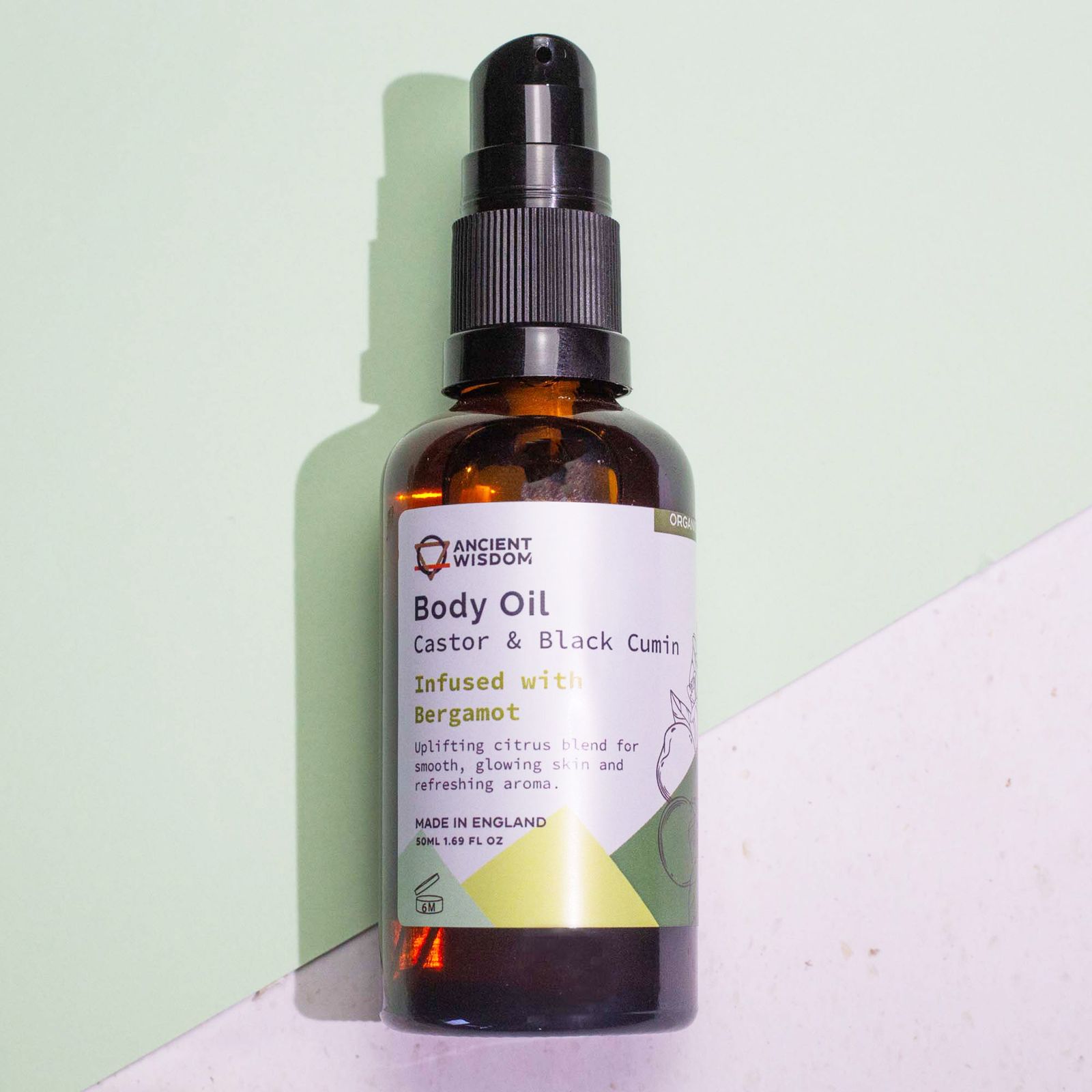 Körperpflege – Bio Körperöl 50 ml – Bergamotte – Bild 3