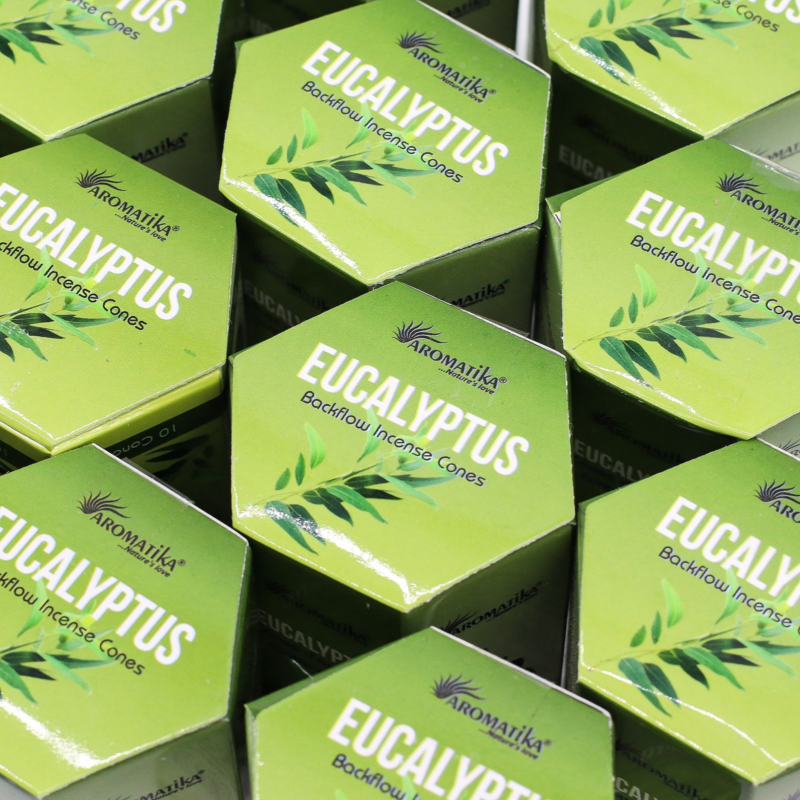 Räucherkegel – Masala Rückfluss Packung mit 10 – Eukalyptus – Bild 6