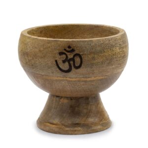 Räucherhalter – groß Ritual Schale 11x10 cm – Om